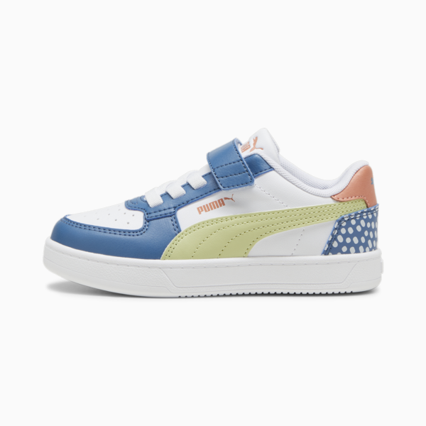 Caven 2.0 PUMA FC Sneakers Kids, Blue Horizon-Pistachio Green-PUMA White, large-ZAF