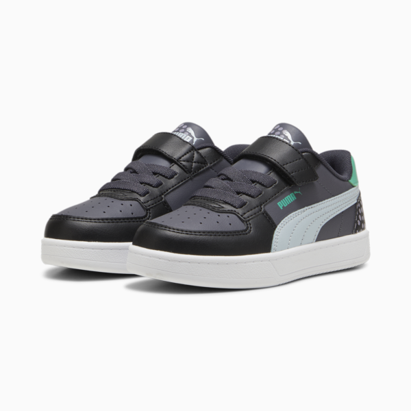Caven 2.0 PUMA FC Sneakers Kids, Galactic Gray-Frosted Dew-PUMA Black, large-ZAF
