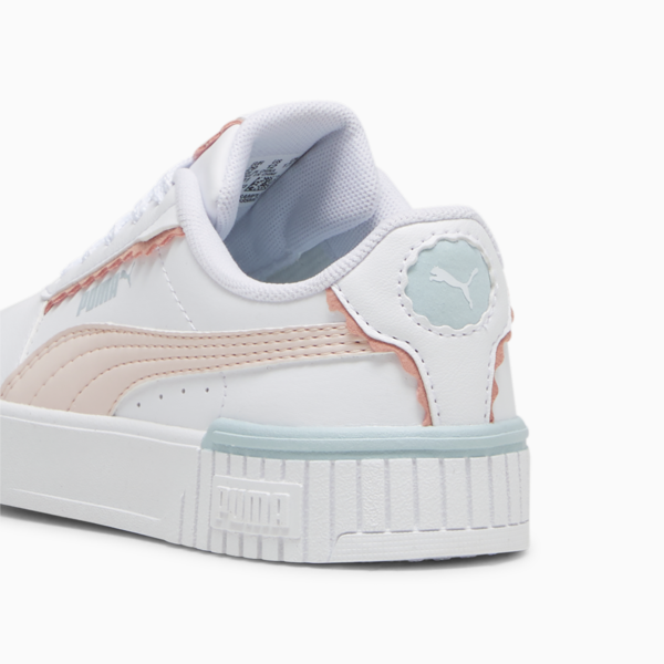 Carina 2.0 Off Side Sneakers Kids, PUMA White-Island Pink-Frosted Dew, large-ZAF