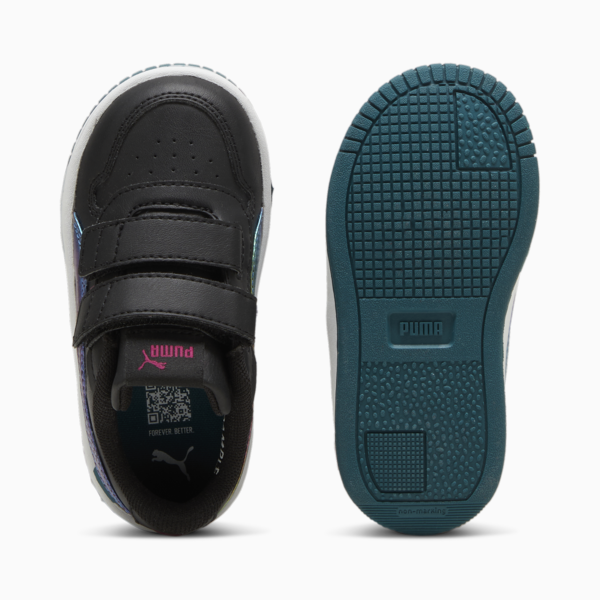 Carina Street Bouncy Sky V Sneakers Toddler, PUMA Black-Magenta Gleam, large-MEX