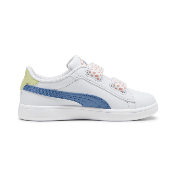 Smash 3.0 FC V Sneakers Kids, Silver Mist-Blue Horizon-PUMA White, large-ZAF