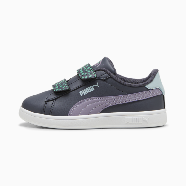 Smash 3.0 FC V Sneakers Kids, Galactic Gray-Pale Plum-PUMA White, large-ZAF