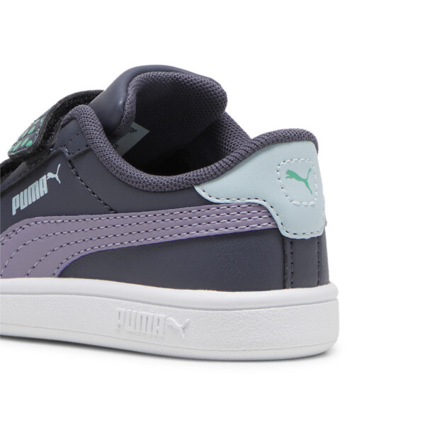 Smash 3.0 PUMA FC Sneakers Toddlers, Galactic Gray-Pale Plum-PUMA White, large-ZAF