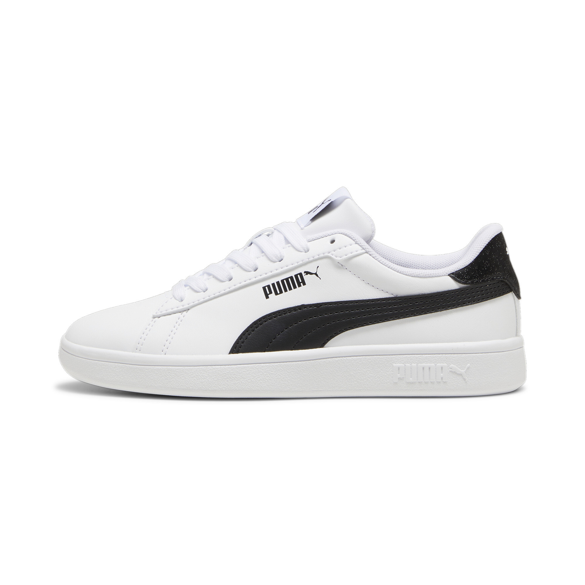 Puma Smash 3.0 Nightkeeper Sneakers Teenager Schuhe Für Für Kinder | Mit Plain | White/Black | Größe: 39