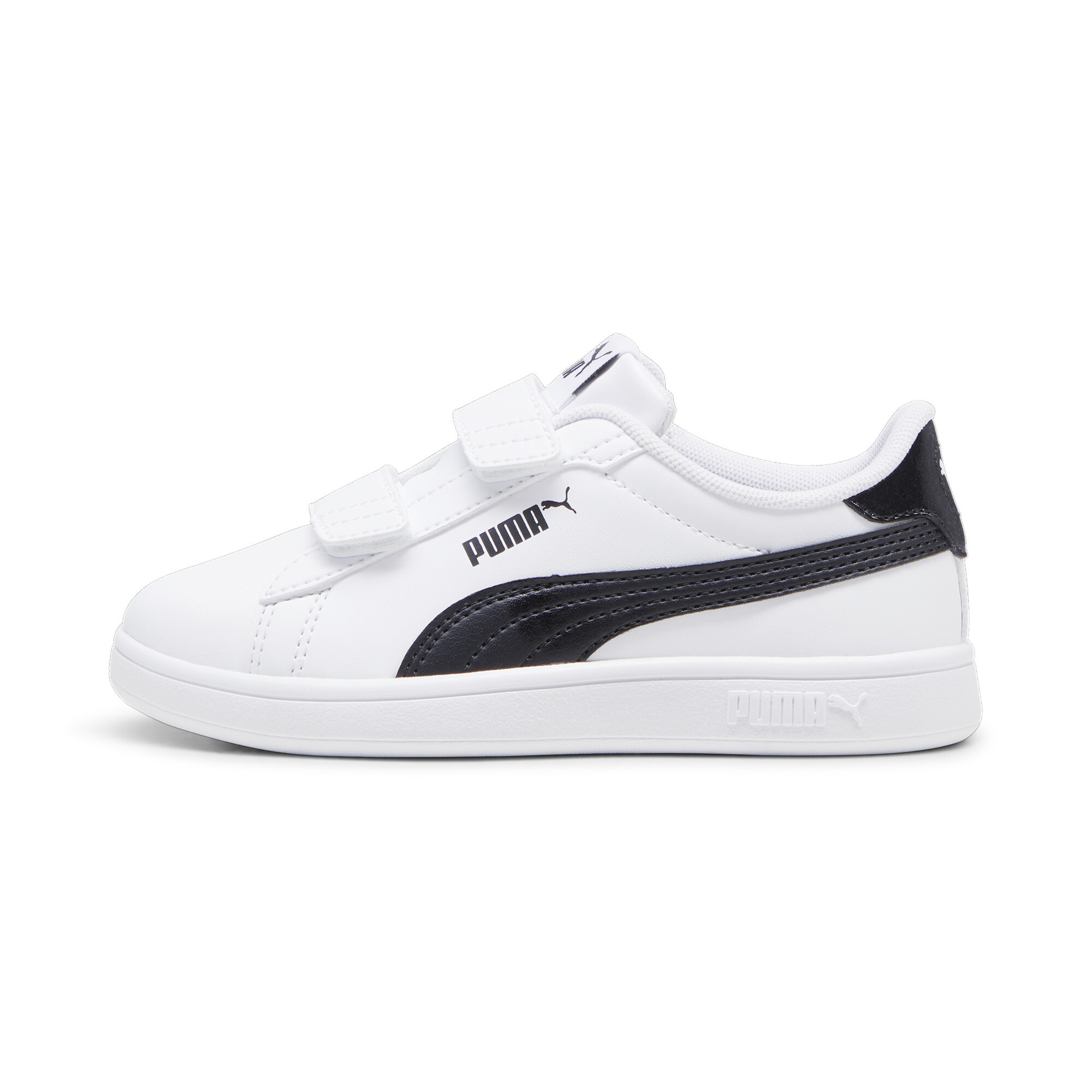 Puma Smash 3.0 Nightkeeper Sneakers Kinder Schuhe | White/Black | Größe: 30