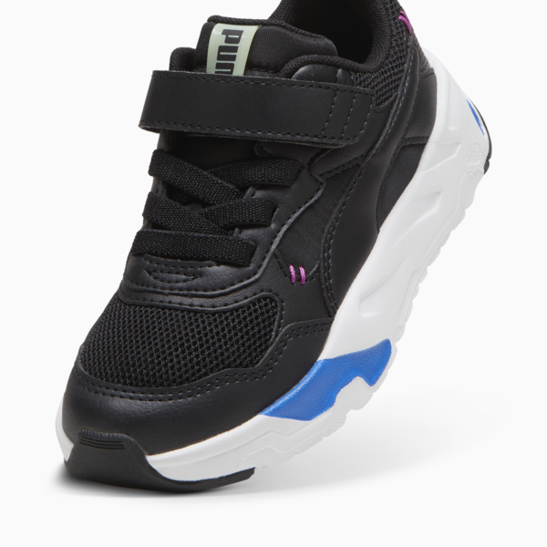 Trinity Mid 90s Sneakers Kids, PUMA Black-PUMA Black-Cool Cucumber-Hyperlink Blue, large-ZAF