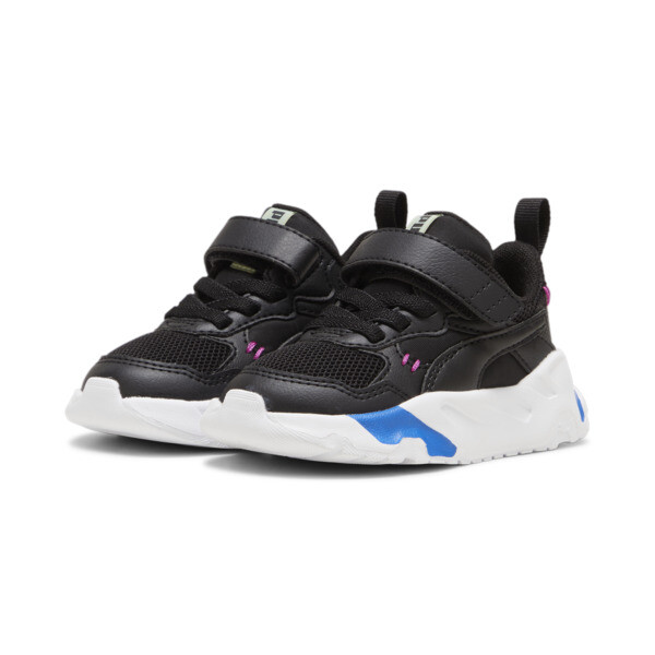 Trinity Mid 90s Sneakers Toddlers, PUMA Black-PUMA Black-Cool Cucumber-Hyperlink Blue, large-ZAF