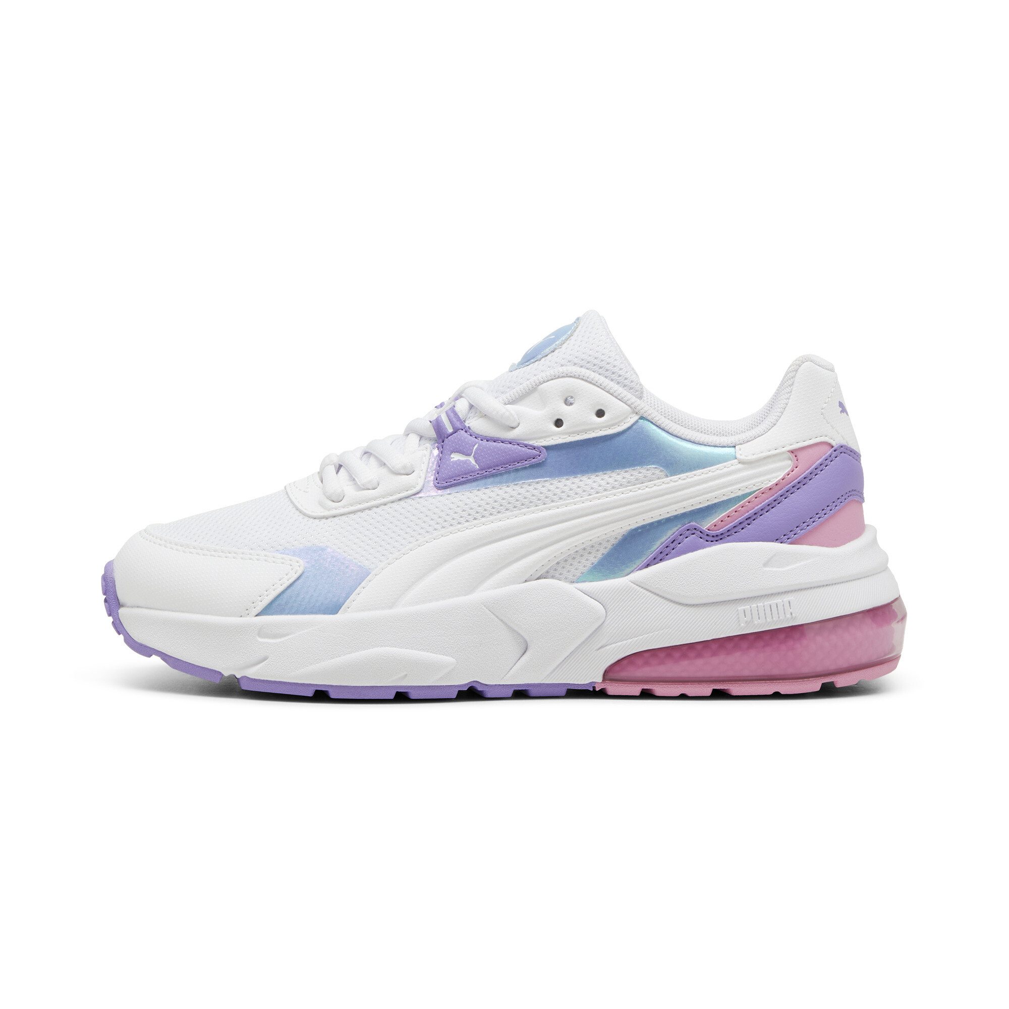 Puma Vis2k Bouncy Sky Sneakers Teenager Schuhe Für Für Kinder | White/Lavender Alert | Größe: 38.5