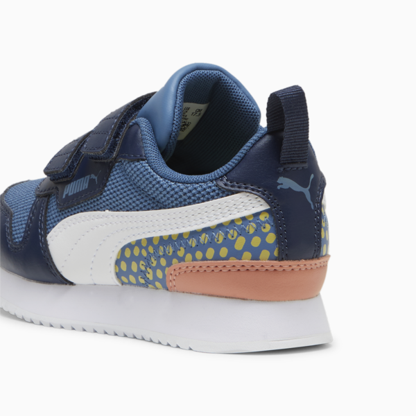 R78 PUMA FC Sneakers Kids, Blue Horizon-PUMA White-Club Navy, large-ZAF