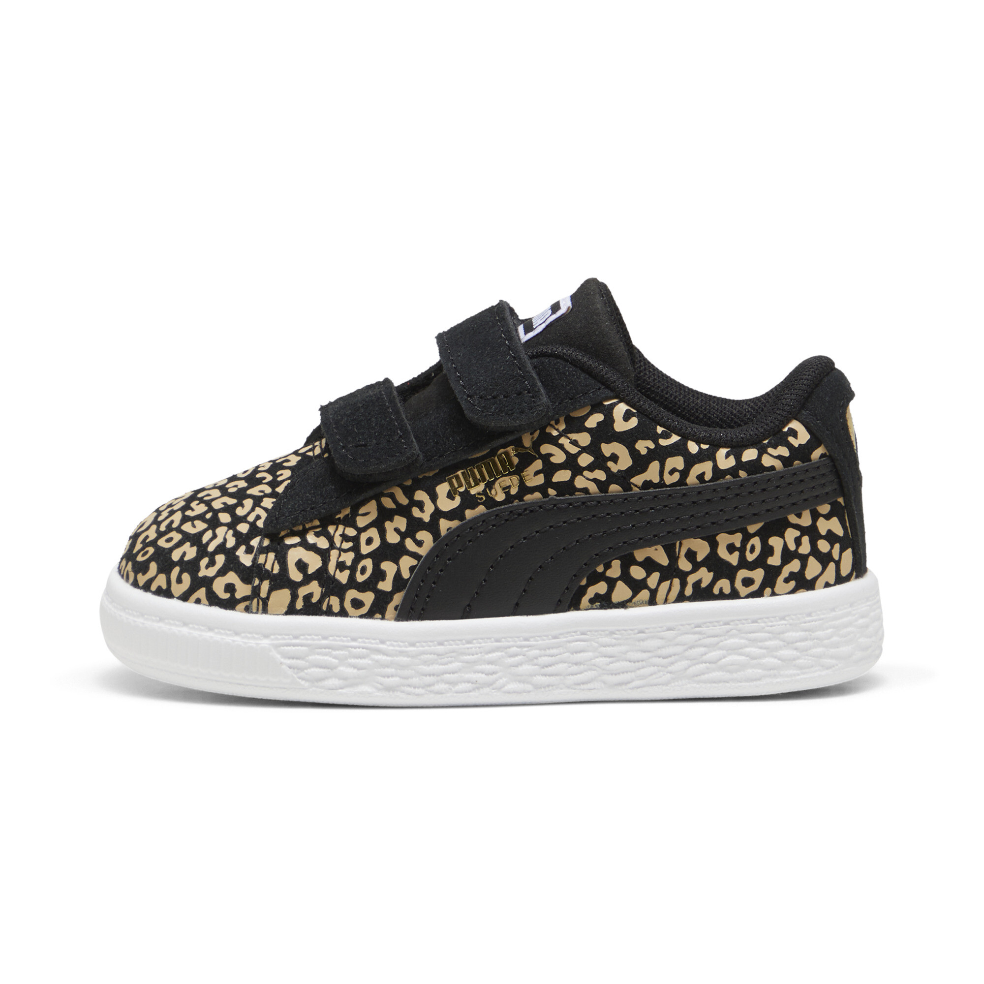 Women's Puma Suede Classic LF Cheetah Sneakers Toddler, Black, Size 25, Shoes