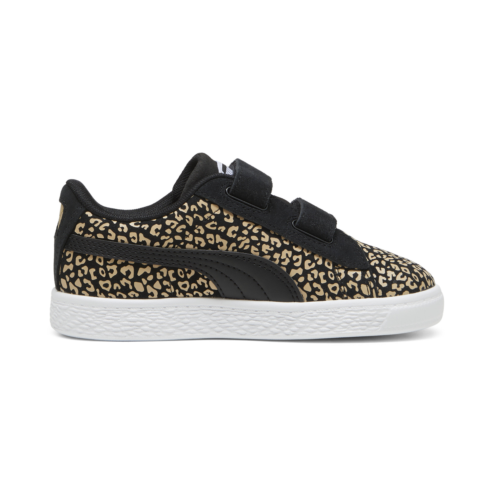 Puma Suede Classic LF Cheetah Sneakers Kids, Black, Size 33, Shoes