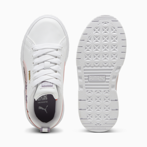 Zapatillas Mayze Winter Embroidery para niños, PUMA White-Mauve Mist, large-ARG