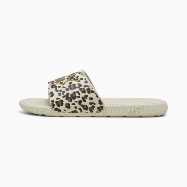 Chanclas Cool Cat 2.0 Animal para niños grandes, Desert Dust-Gold-Haute Coffee, large-MEX