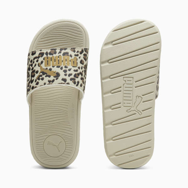 Chanclas Cool Cat 2.0 Animal para niños grandes, Desert Dust-Gold-Haute Coffee, large-MEX
