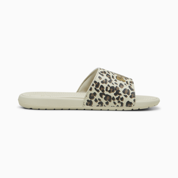Chanclas Cool Cat 2.0 Animal para niños grandes, Desert Dust-Gold-Haute Coffee, large-MEX