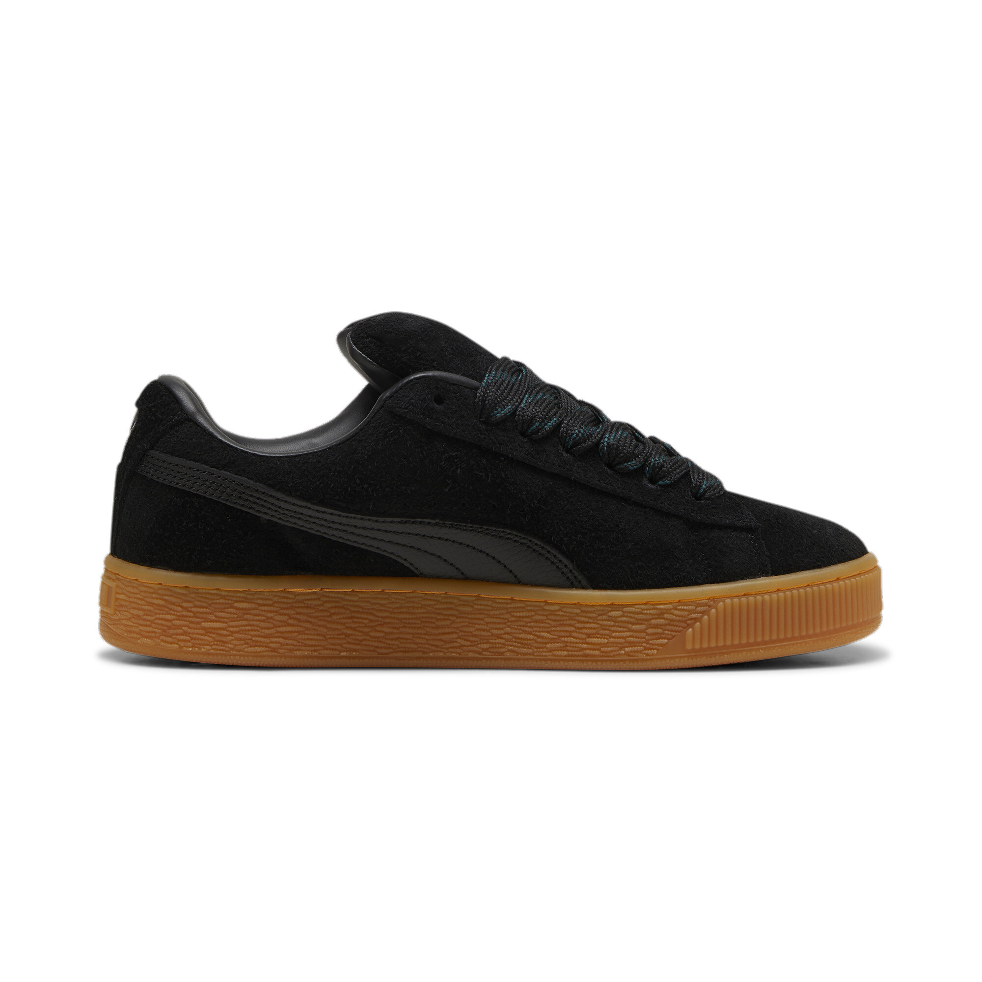 Puma Suede XL Flecked Unisex, Black, Size 40, Shoes