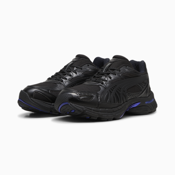 Zapatillas Veritana Fast Race para mujer, PUMA Black-Lapis Lazuli, large-ARG