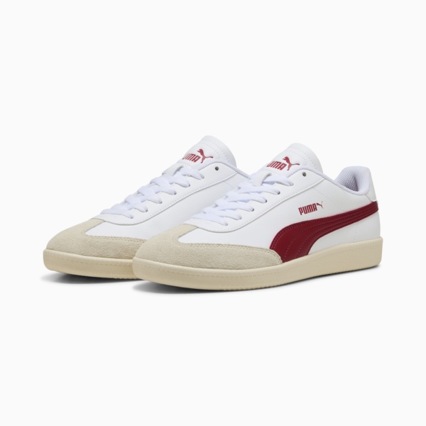 PUMA 9-T Sneakers Unisex, PUMA White-Dark Crimson-Alpine Snow, large-ZAF