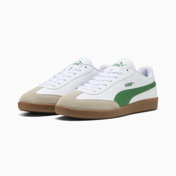 PUMA 9-T Sneakers Unisex, PUMA White-Archive Green-Desert Dust, large-ZAF