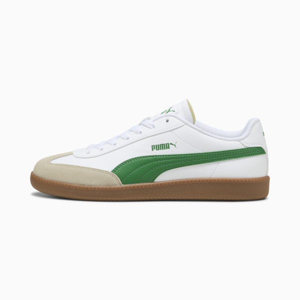 PUMA 9-T Sneakers Unisex, PUMA White-Archive Green-Desert Dust, large-ZAF