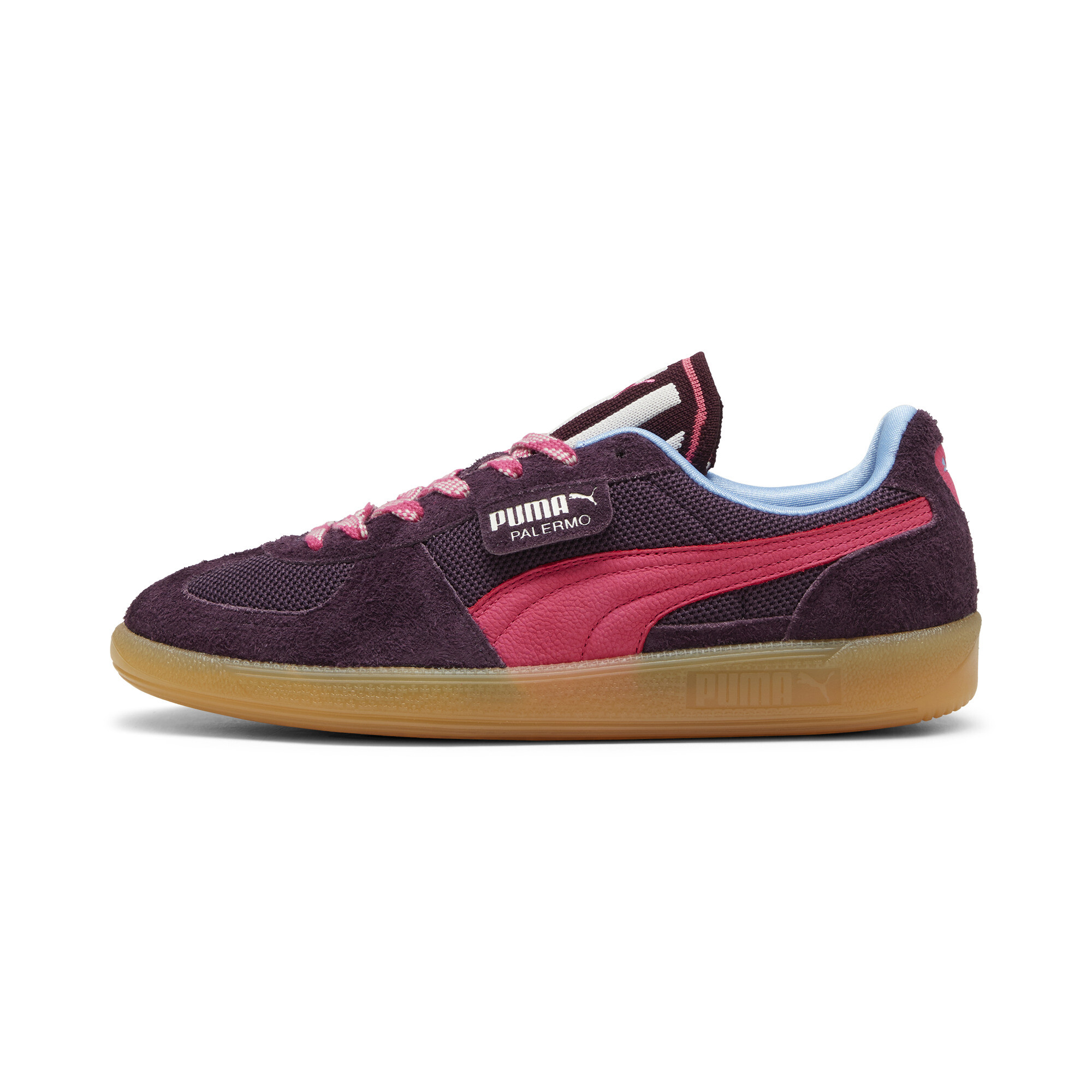 Puma Palermo Supertifo Sneakers Unisex Schuhe | Mit Colorful | Midnight Plum/Pink | Größe: 47