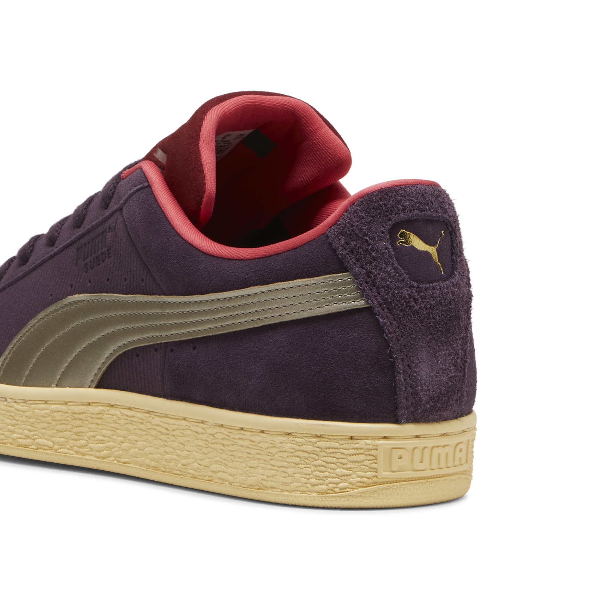 Puma PLAY LOUD Suede Sneakers Unisex, Purple, Size 37, Shoes