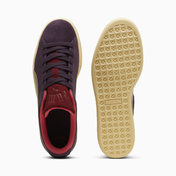 PLAY LOUD Suede Sneakers Unisex, Midnight Plum-Chamomile, large-ZAF