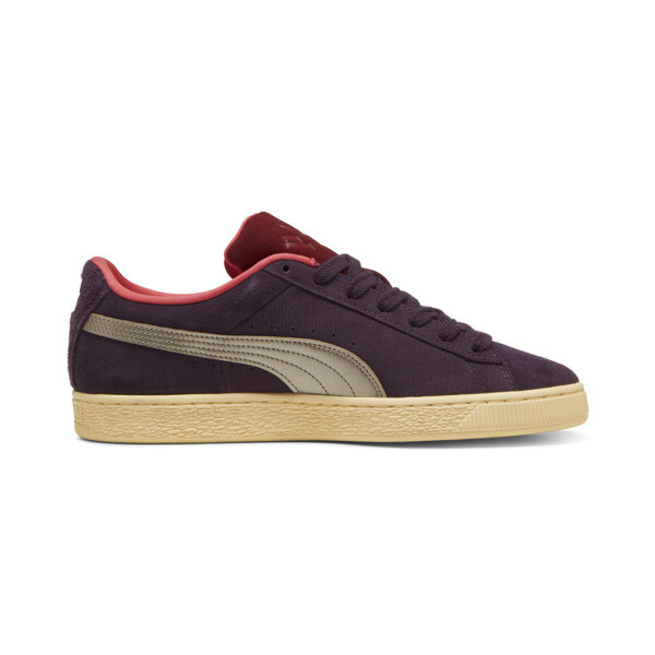Purple suede puma shoes store