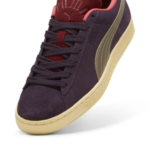 Purple suede pumas men's sales
