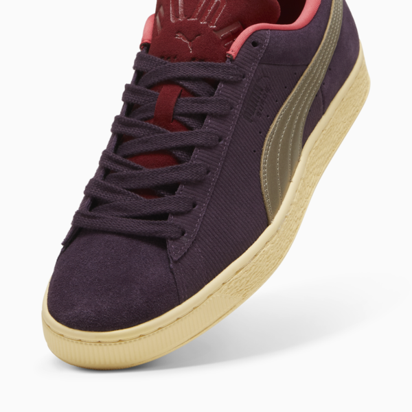 PLAY LOUD Suede Sneakers Unisex, Midnight Plum-Chamomile, large-ZAF