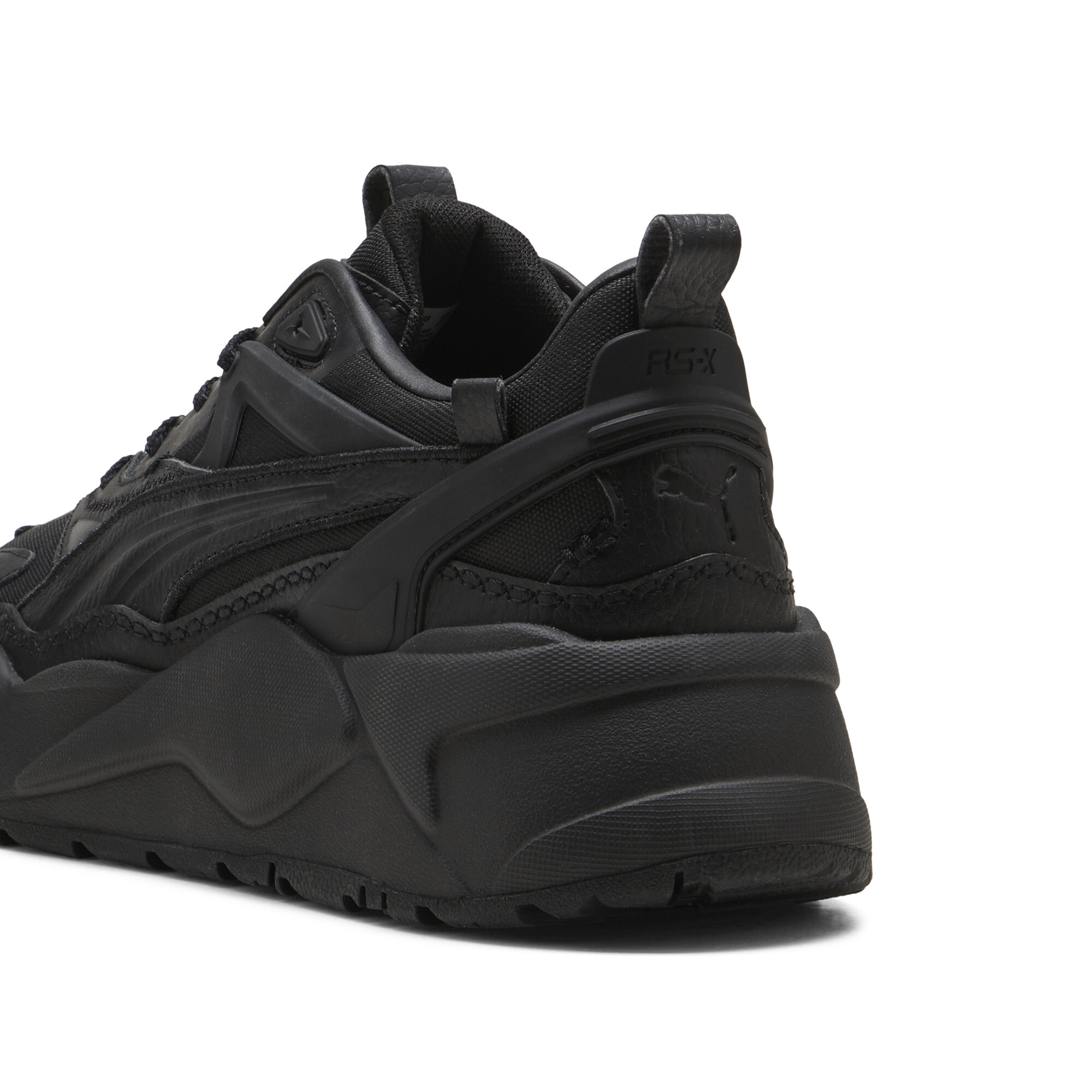 Kids' PUMA RS-X Efekt S&P Sneakers In Black, Size EU 42.5