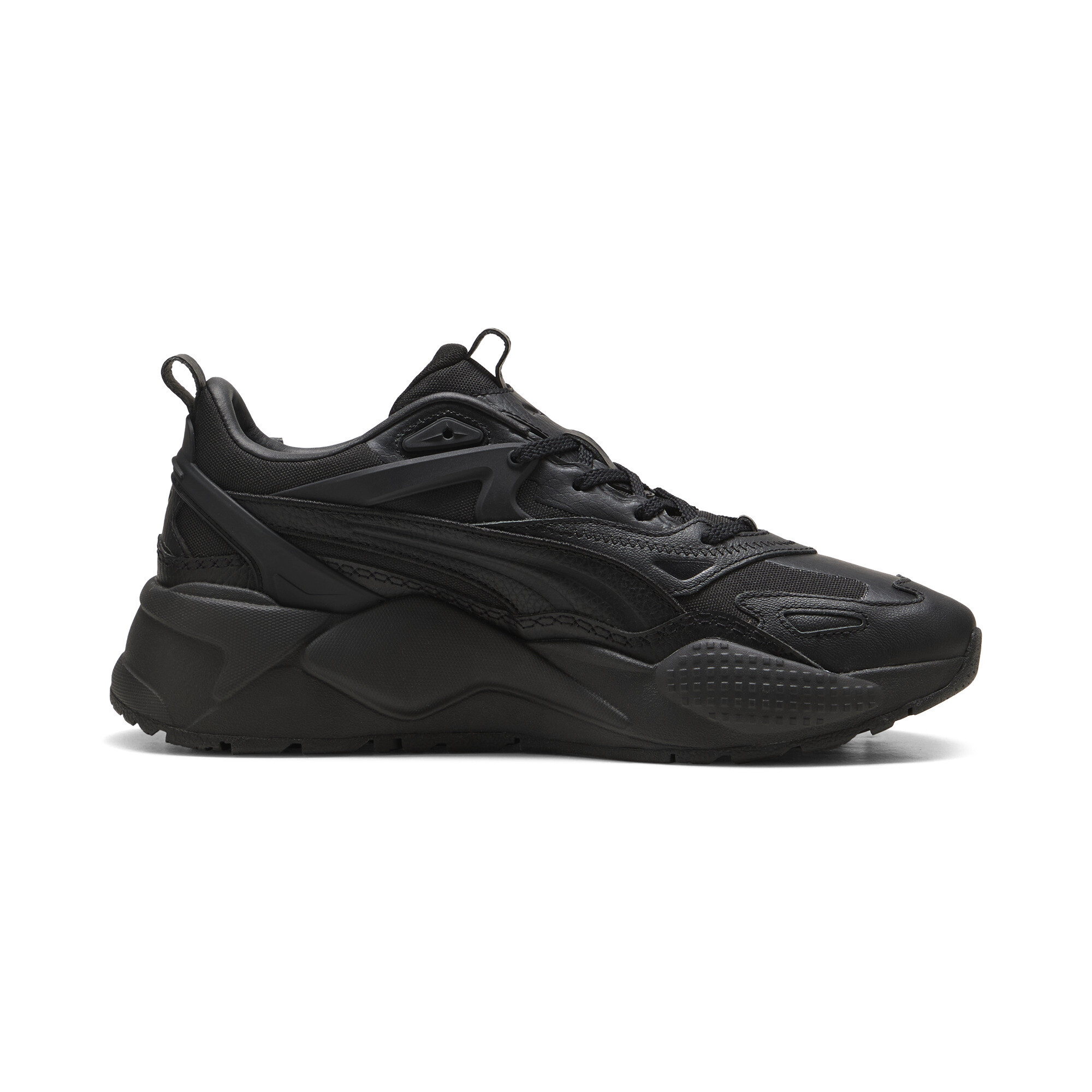 Kids' PUMA RS-X Efekt S&P Sneakers In Black, Size EU 42.5