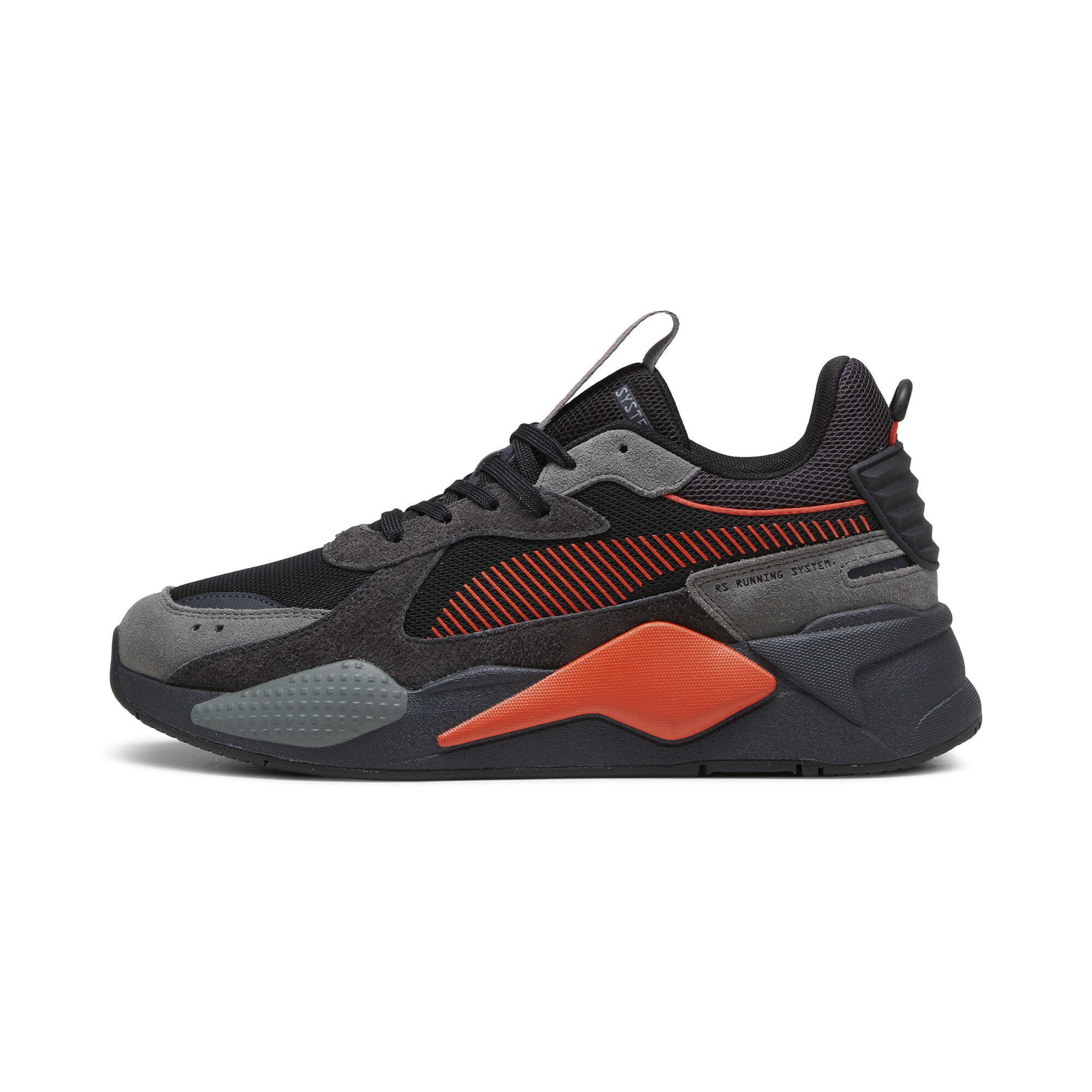 Puma RS-X Heritage Sneakers, Black, Size 43, Shoes