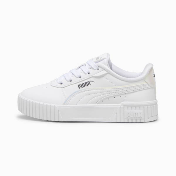 Carina 2.0 Holo 2.0 Sneakers Kids, PUMA White-Mauve Mist-PUMA Silver, large-ZAF