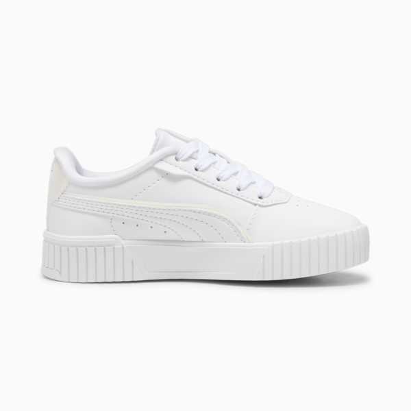 Carina 2.0 Holo 2.0 Sneakers Kids, PUMA White-Mauve Mist-PUMA Silver, large-ZAF