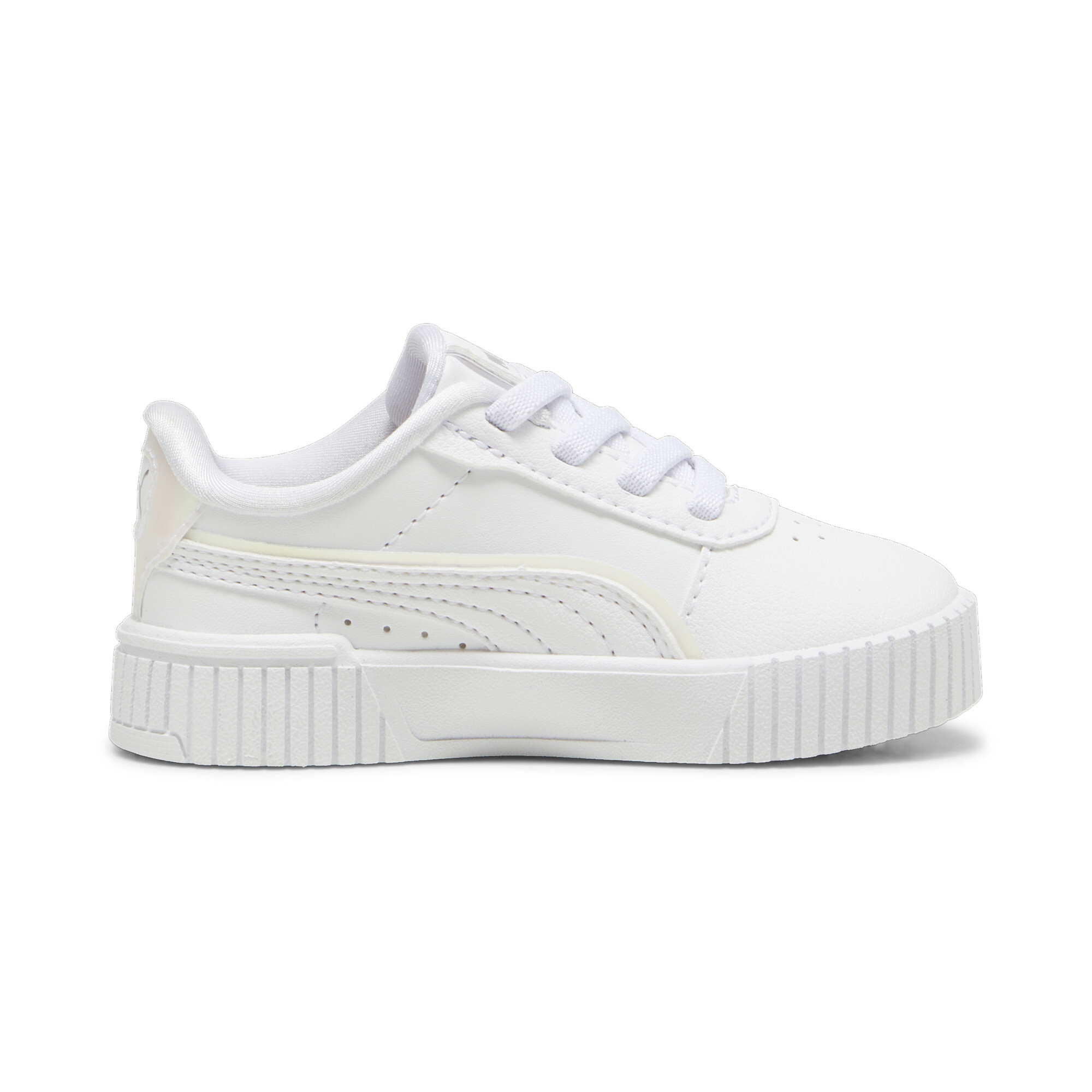 Women's Puma Carina 2.0 Holo 2.0 Sneakers Toddler, White, Size 25, Shoes