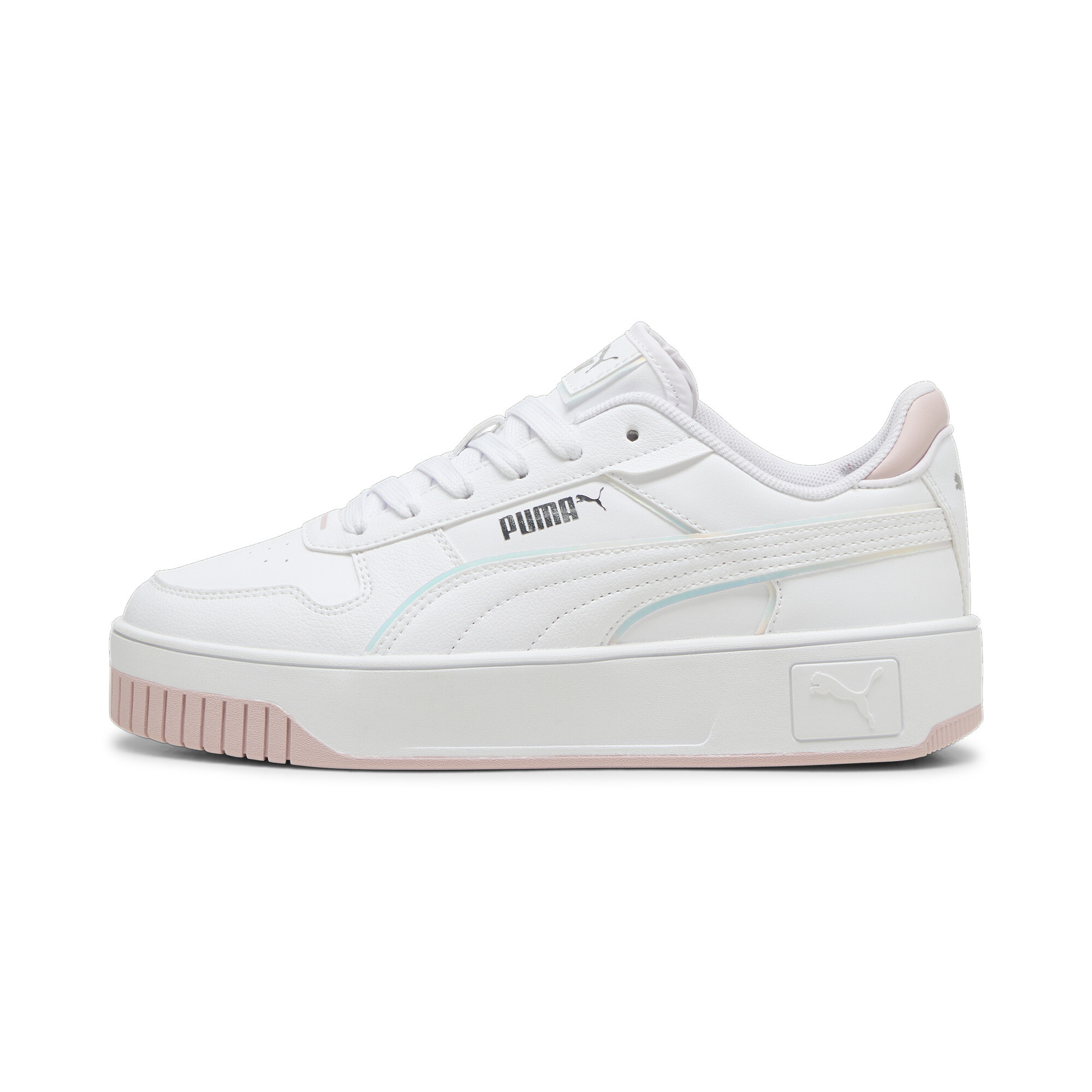 Women's Puma Carina Street Holo 2.0 Sneakers Youth, White, Size 36, Shoes