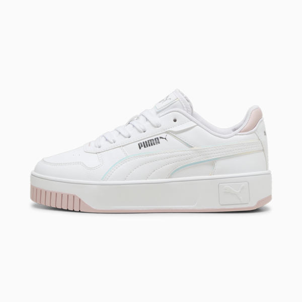 Tenis Adolescente Carina Street Holo 2.0, PUMA White-PUMA White-Mauve Mist, large-MEX