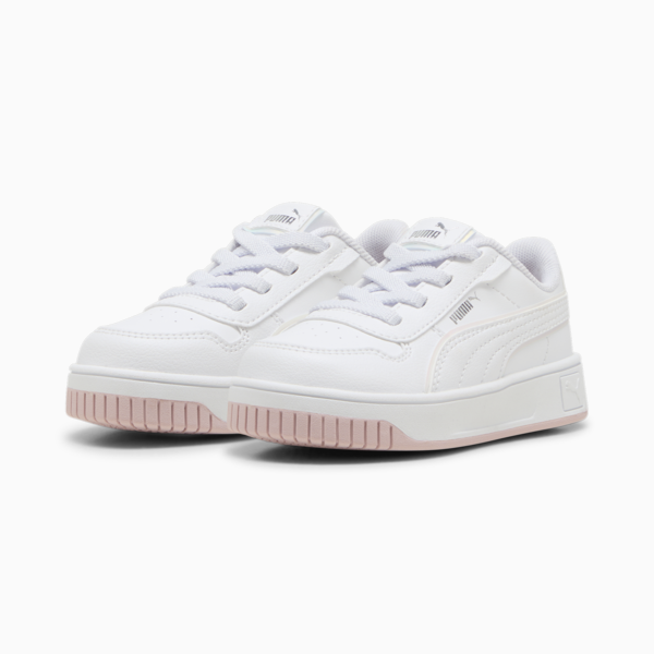 Carina Street Holo 2.0 Sneakers Toddlers, PUMA White-PUMA White-Mauve Mist, large-ZAF