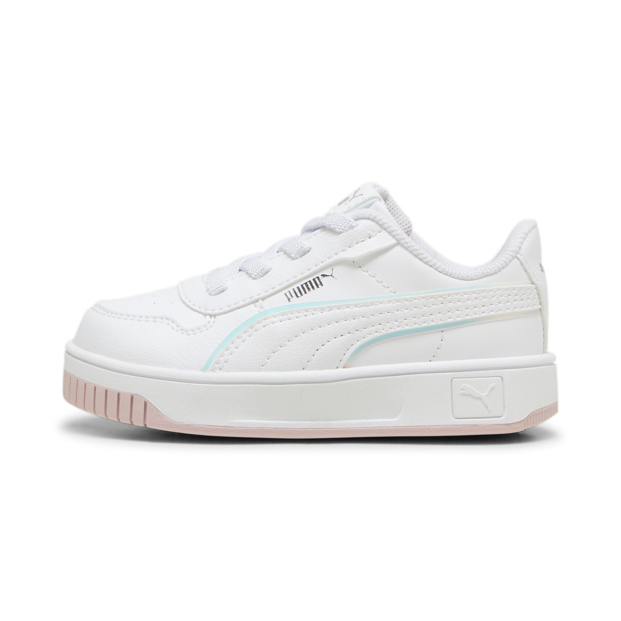 Puma Carina Street Holo 2.0 Sneakers Kleinkinder Schuhe Für Damen | White/Mauve Mist | Größe: 21