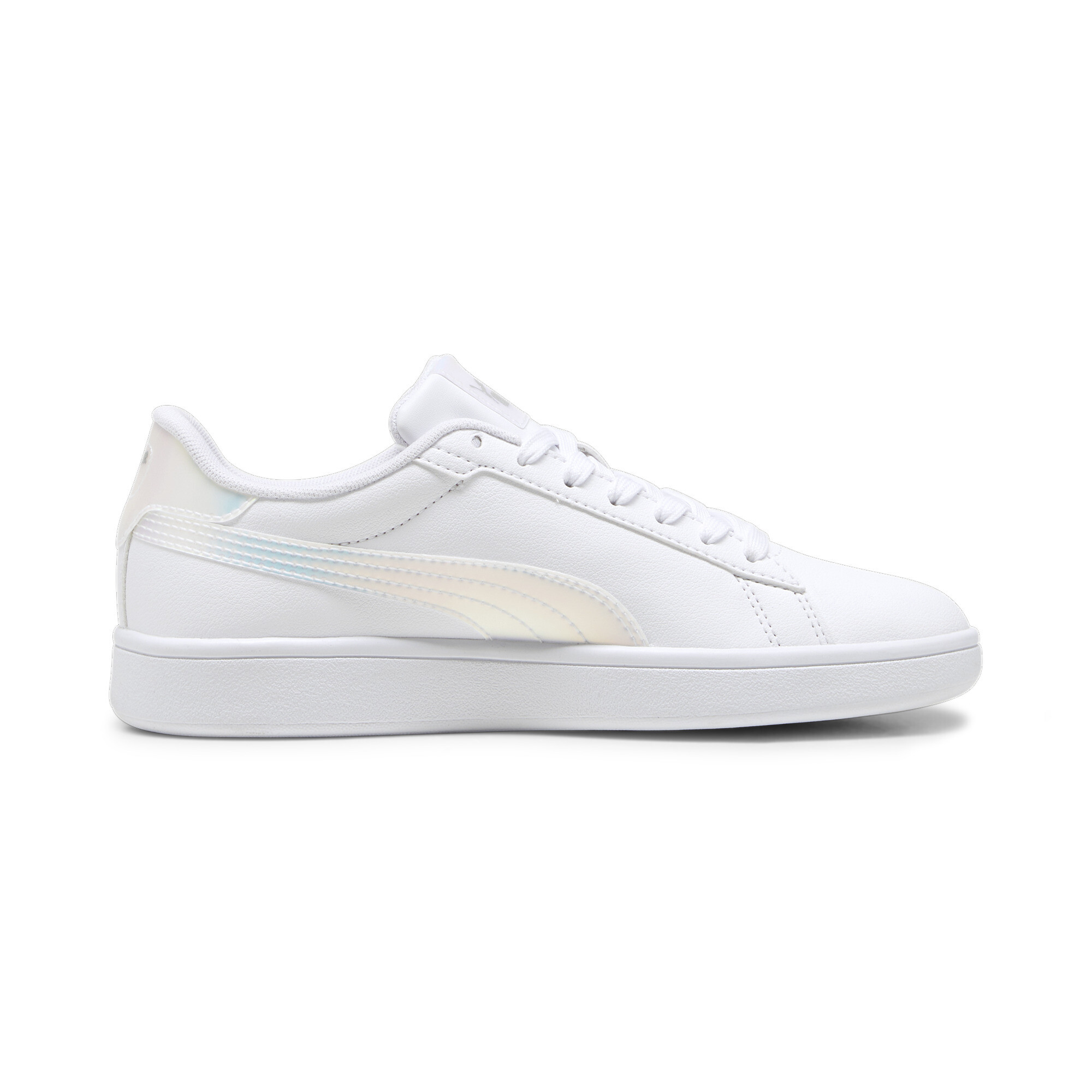 Puma Smash 3.0 Holo 2.0 Sneakers Youth, White, Size 35.5, Shoes