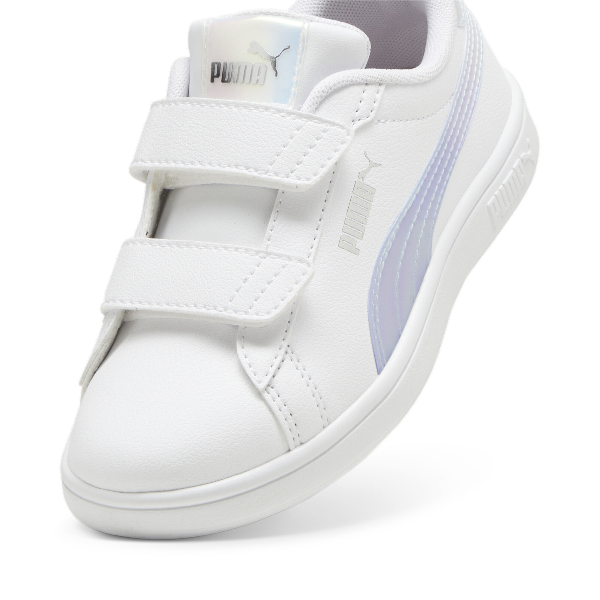 Puma Smash 3.0 Holo 2.0 Sneakers Kids, White, Size 30, Shoes