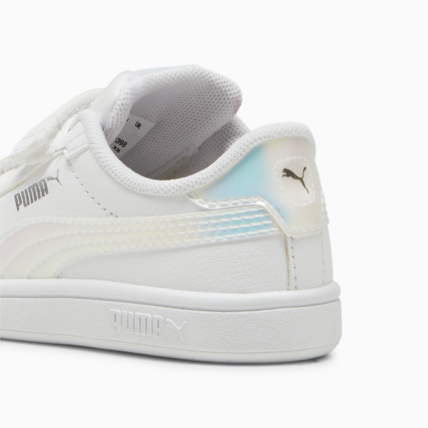 Smash 3.0 Holo 2.0 Sneakers Toddlers, PUMA White-Mauve Mist-PUMA Silver, large-ZAF