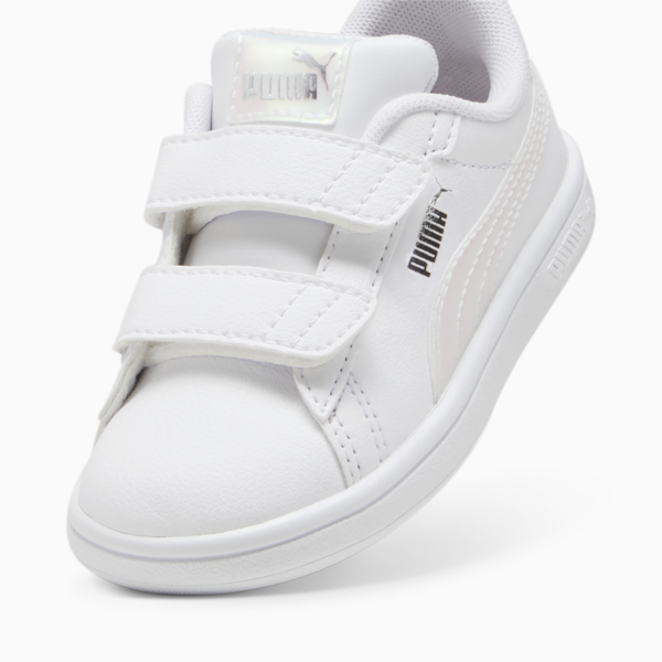 Smash 3.0 Holo 2.0 Sneakers Toddlers, PUMA White-Mauve Mist-PUMA Silver, large-ZAF
