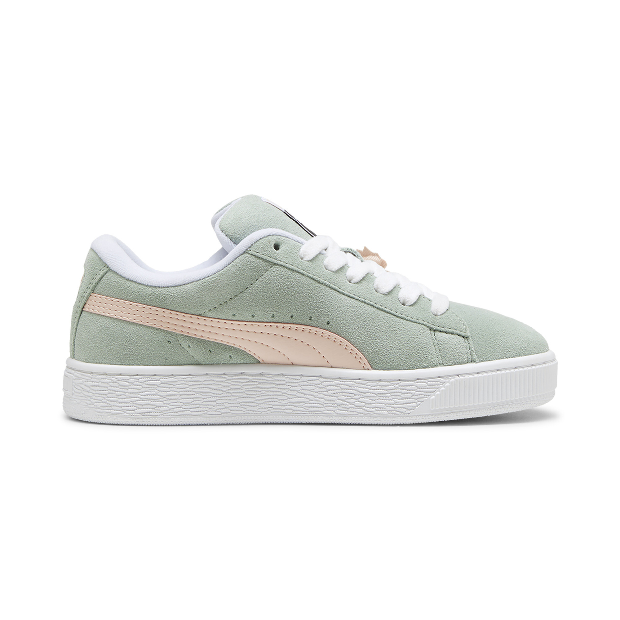 Women's Puma Suede XL Merry X-mas Sneakers, Green, Size 40.5, Shoes