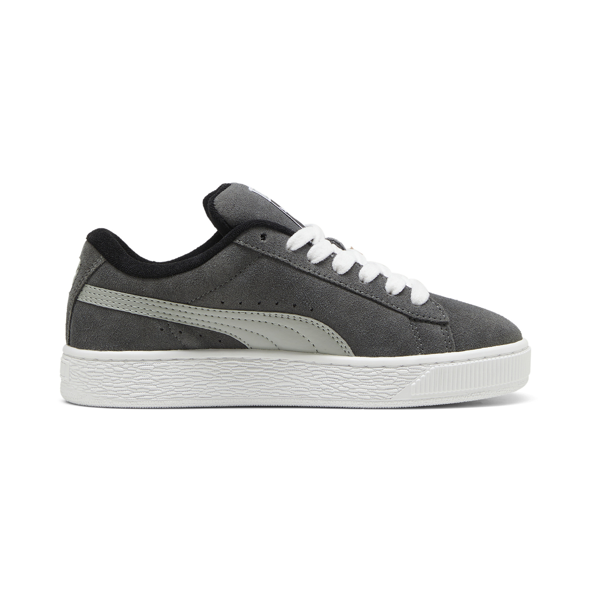 Women's Puma Suede XL Merry X-mas Sneakers, Gray, Size 40.5, Shoes