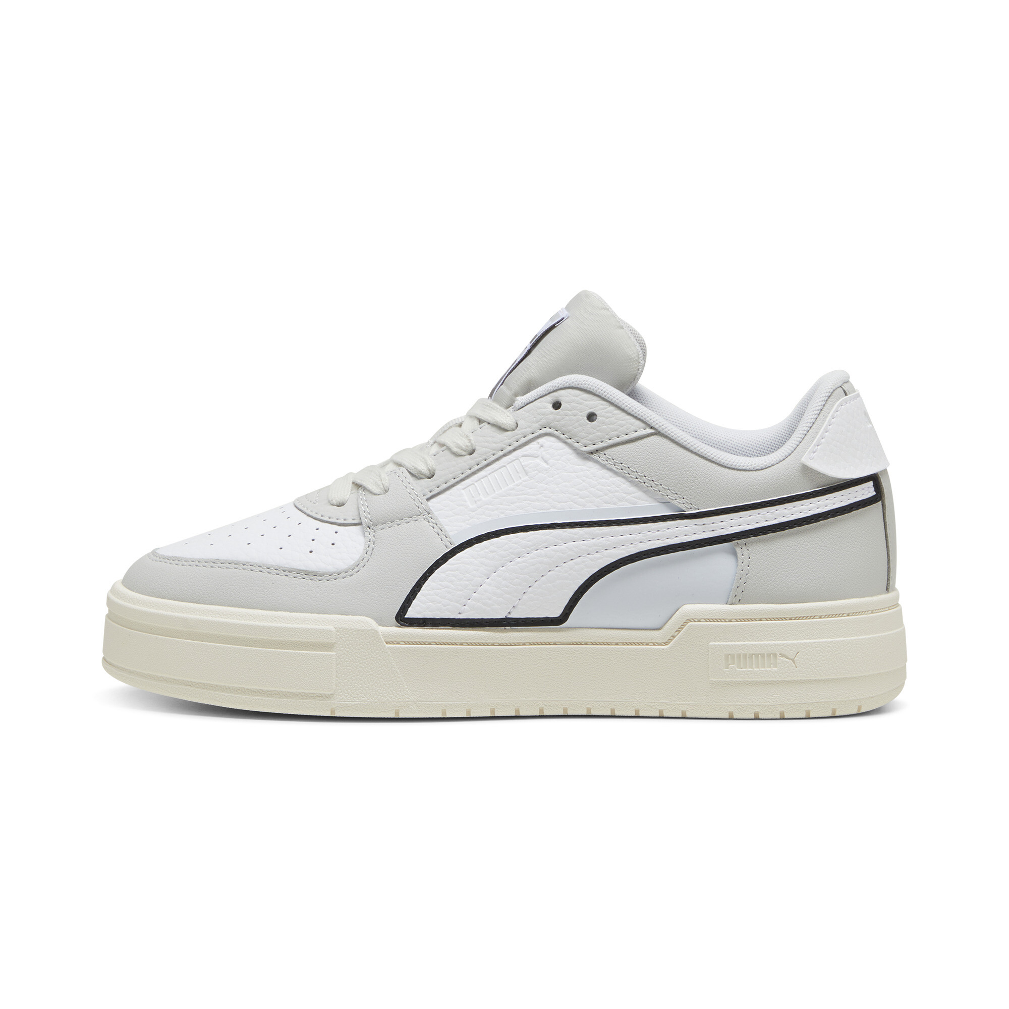 Puma CA Pro Classic Contour Sneakers Unisex Schuhe | Mit Colorful | White/Glacial Gray | Größe: 45