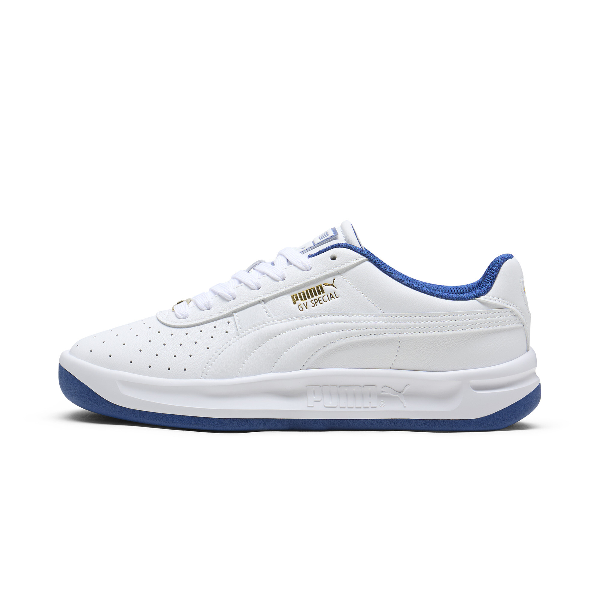 Puma GV Special Sneakers Schuhe | Mit Plain | White/Clyde Royal/Gold | Größe: 39