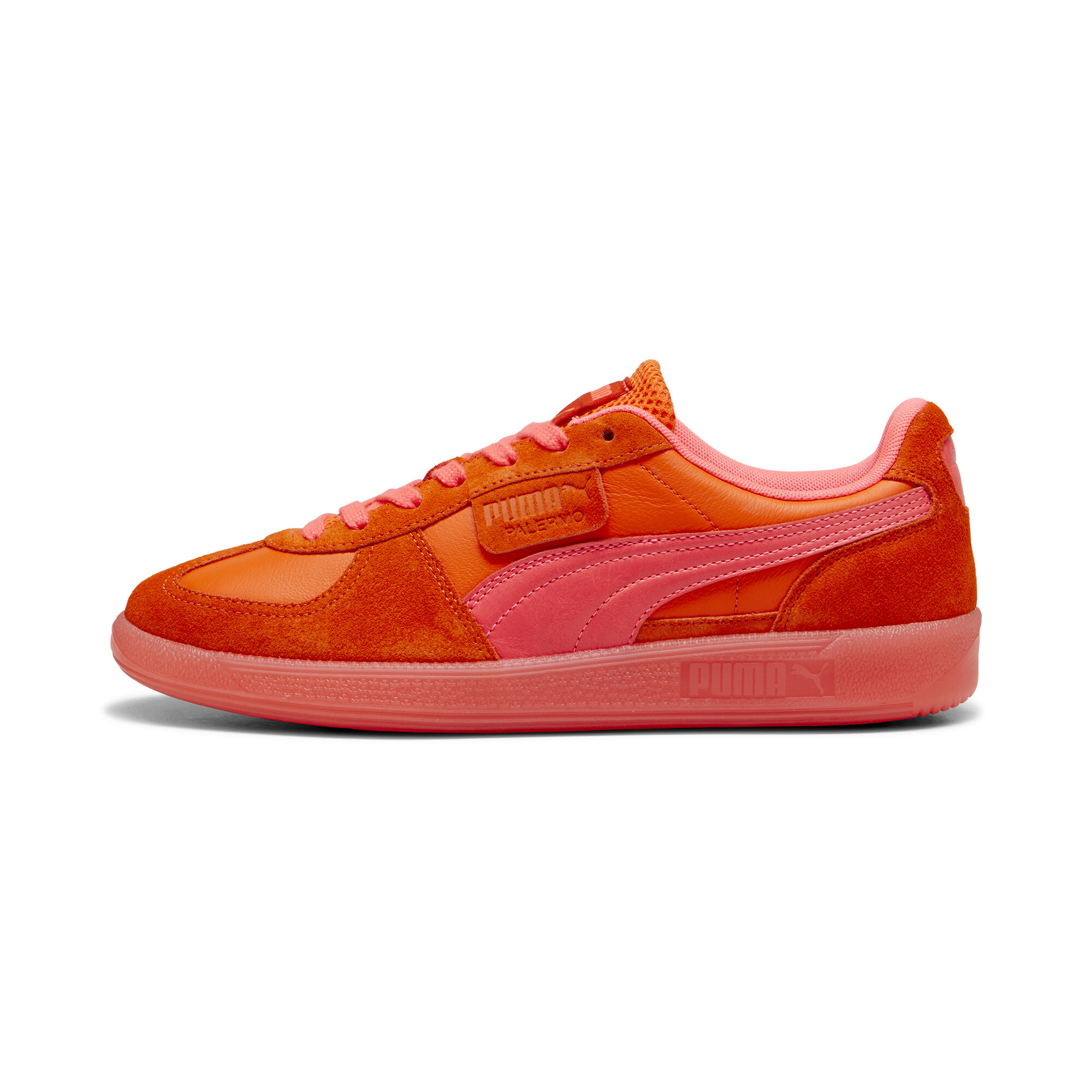 Puma Palermo Citrus Sneakers Unisex Schuhe | Mit Colorful | Flame Flicker/Sunset Glow/Salmon | Größe: 48