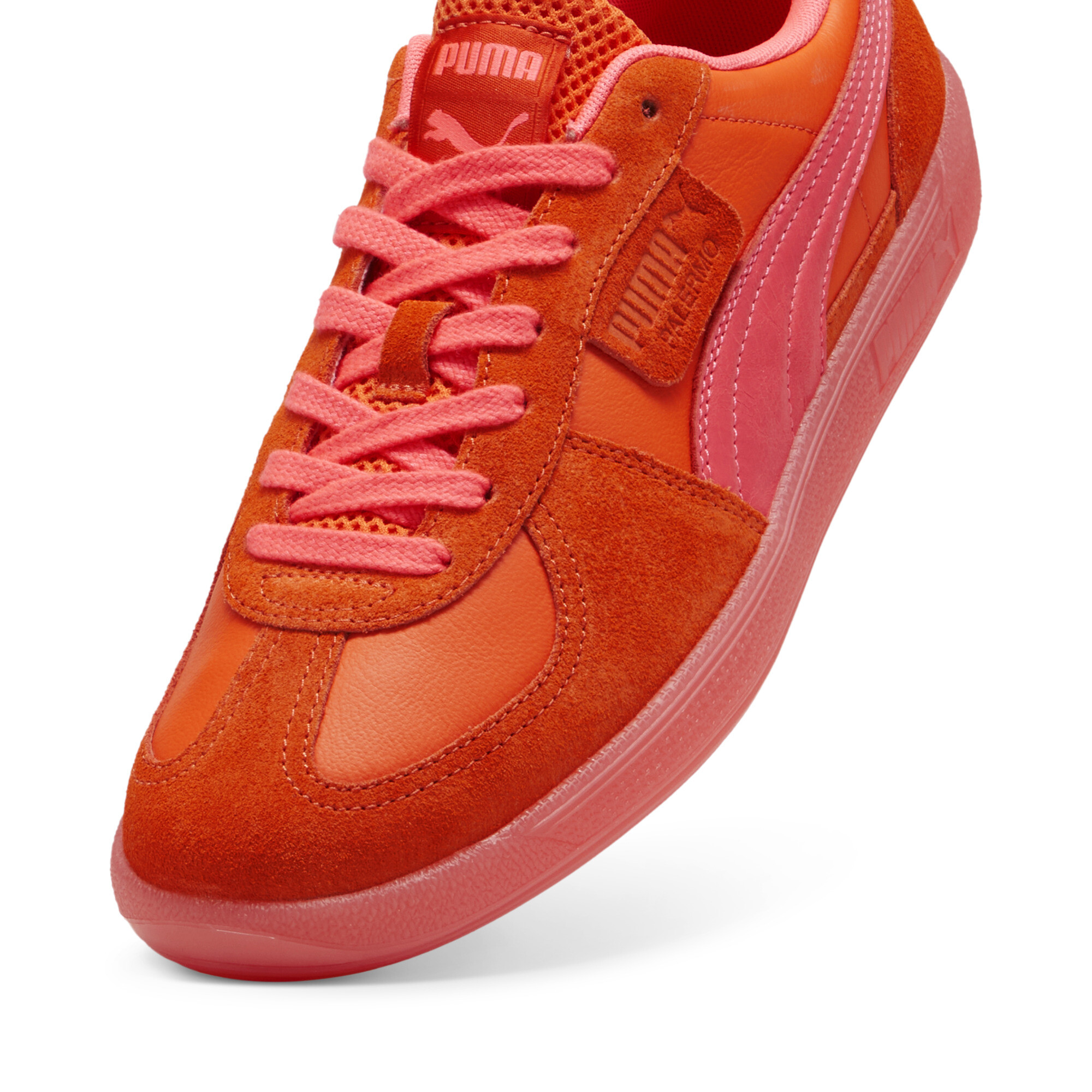 Puma Palermo Citrus Sneakers Unisex, Orange, Size 39, Shoes